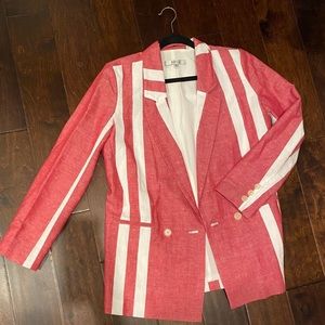 Badgley Mischka Outerwear - Stripe blazer